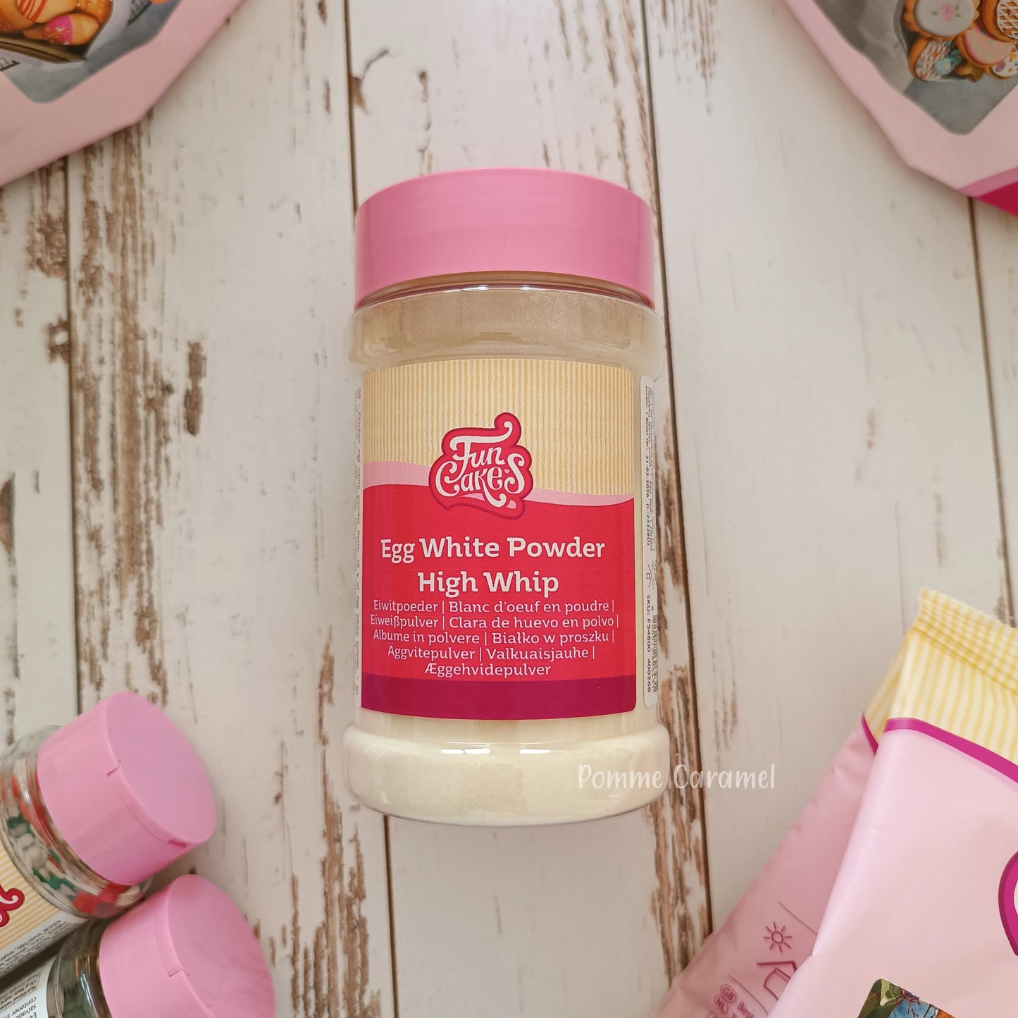 Funcakes - Blanc d'Œuf en Poudre Spécial Pâtisserie 125 g Funcakes