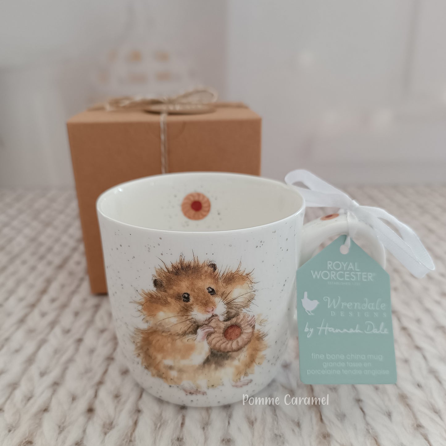 Wrendale Designs - Mug Hamster Biscuit