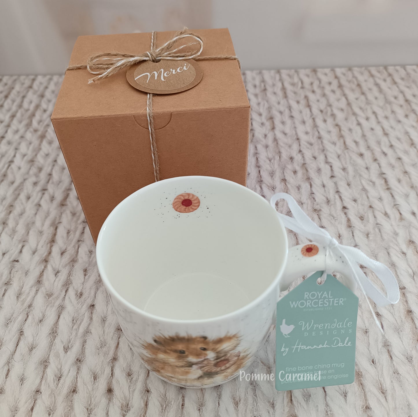 Wrendale Designs - Mug Hamster Biscuit