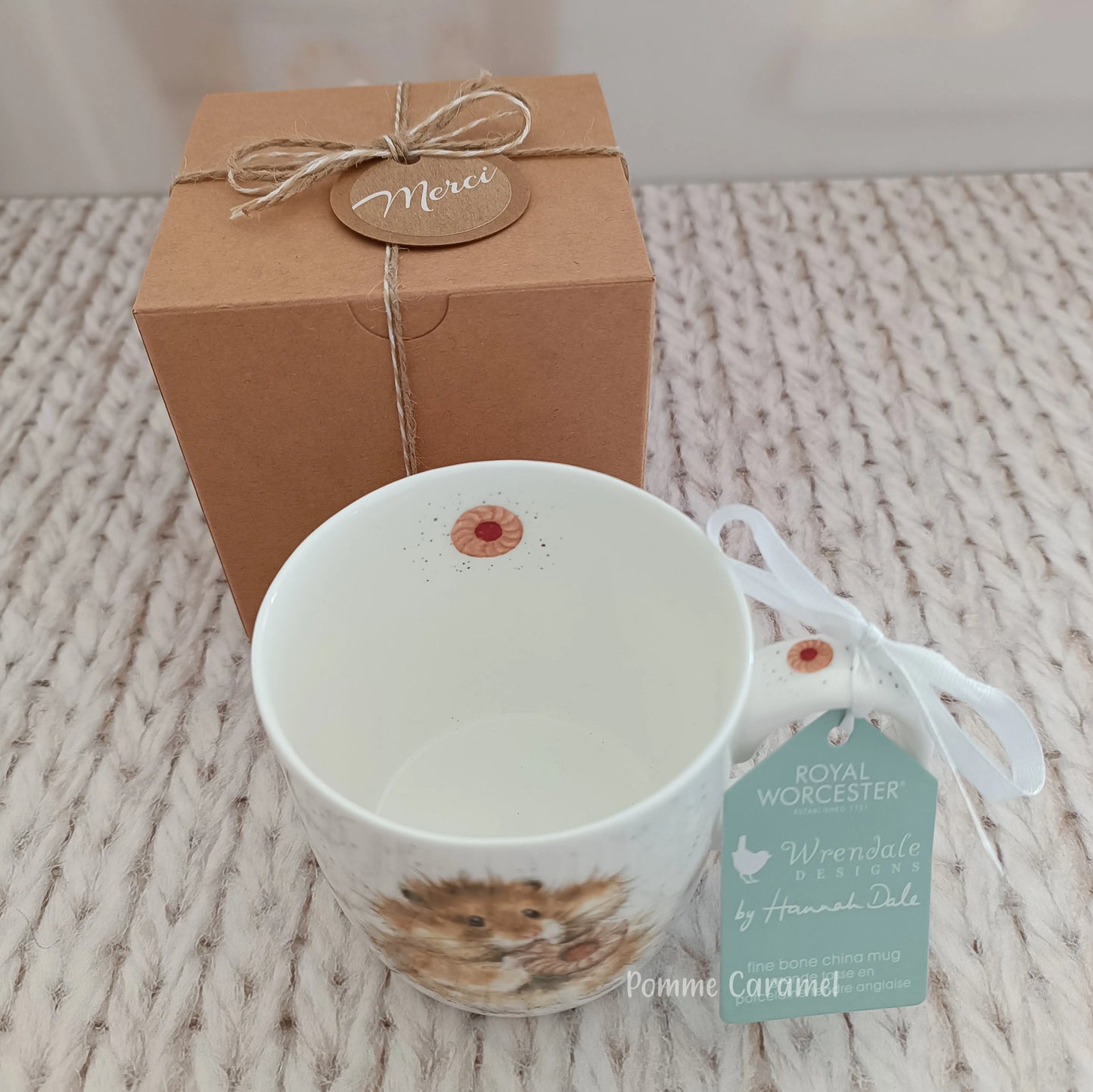 Mug Hamster Biscuit Wrendale Designs