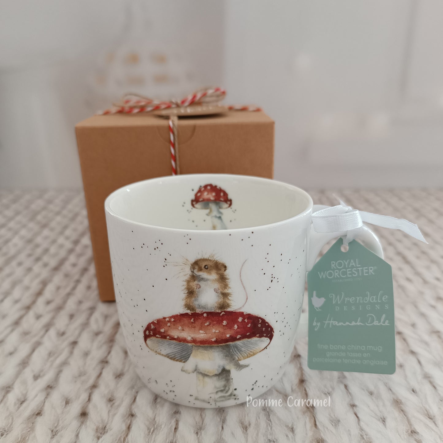 Wrendale Designs - Mug Souris Champignon