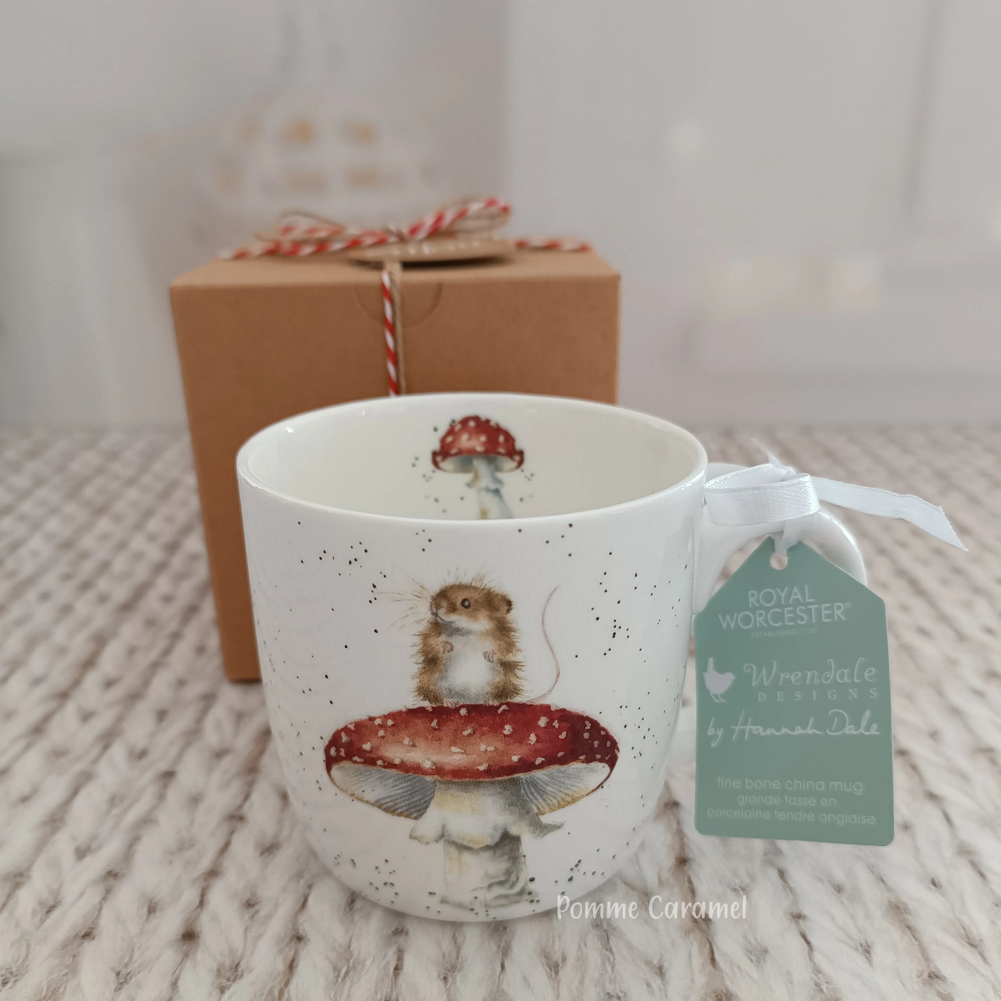 Mug Souris Champignon Wrendale Designs