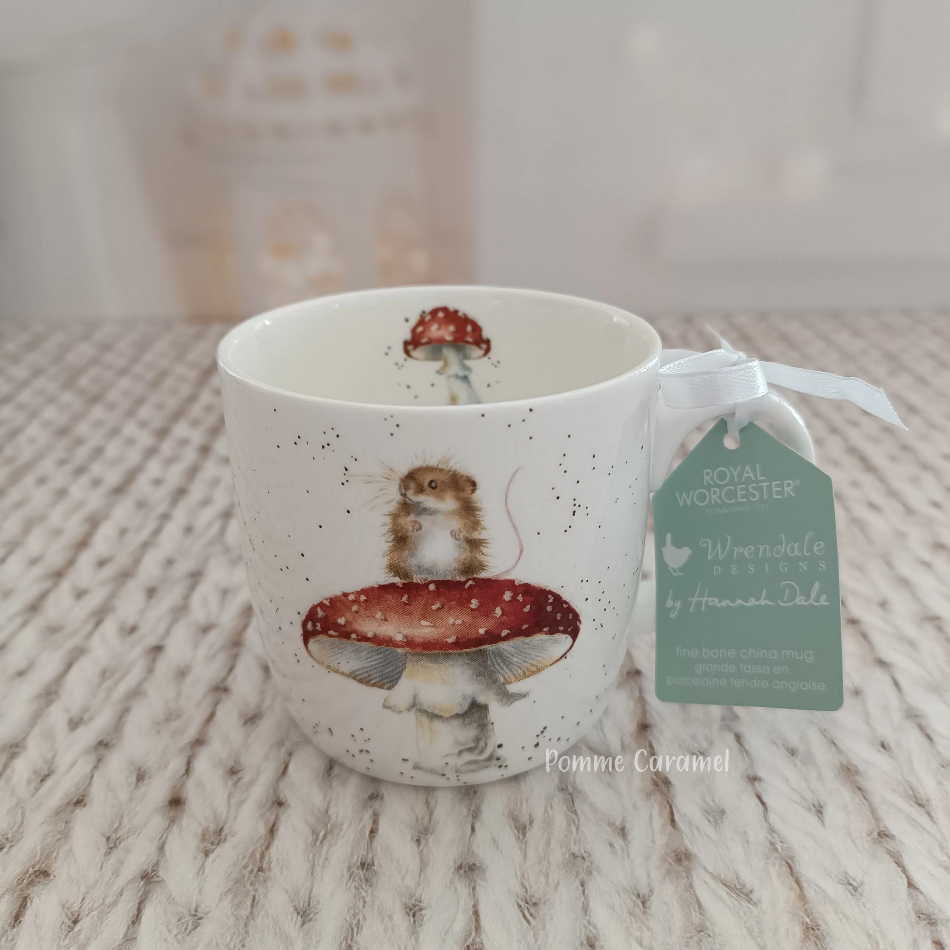 Mug Souris Champignon Wrendale Designs
