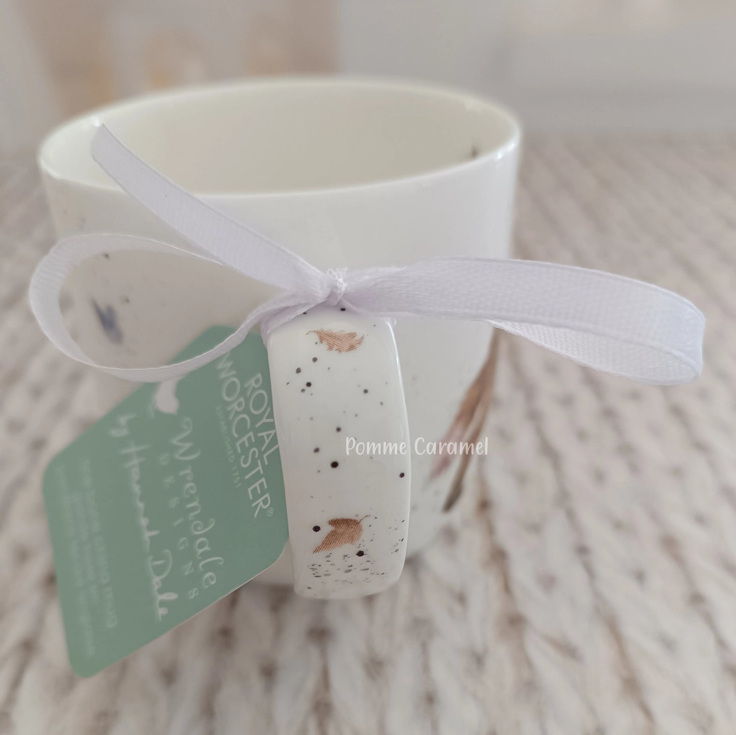 Mug Renard Papillon Wrendale Designs