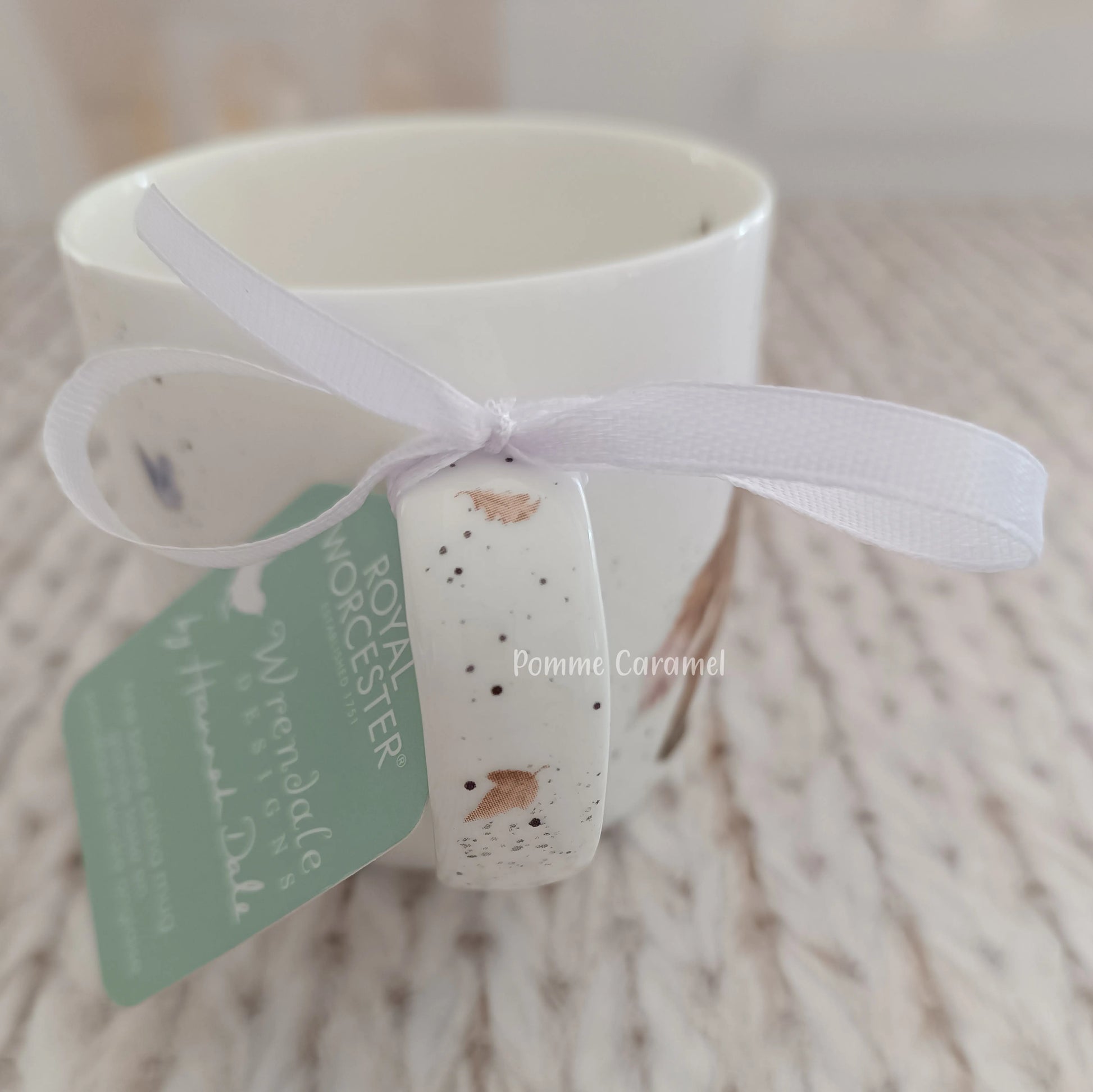 Mug Renard Papillon Wrendale Designs