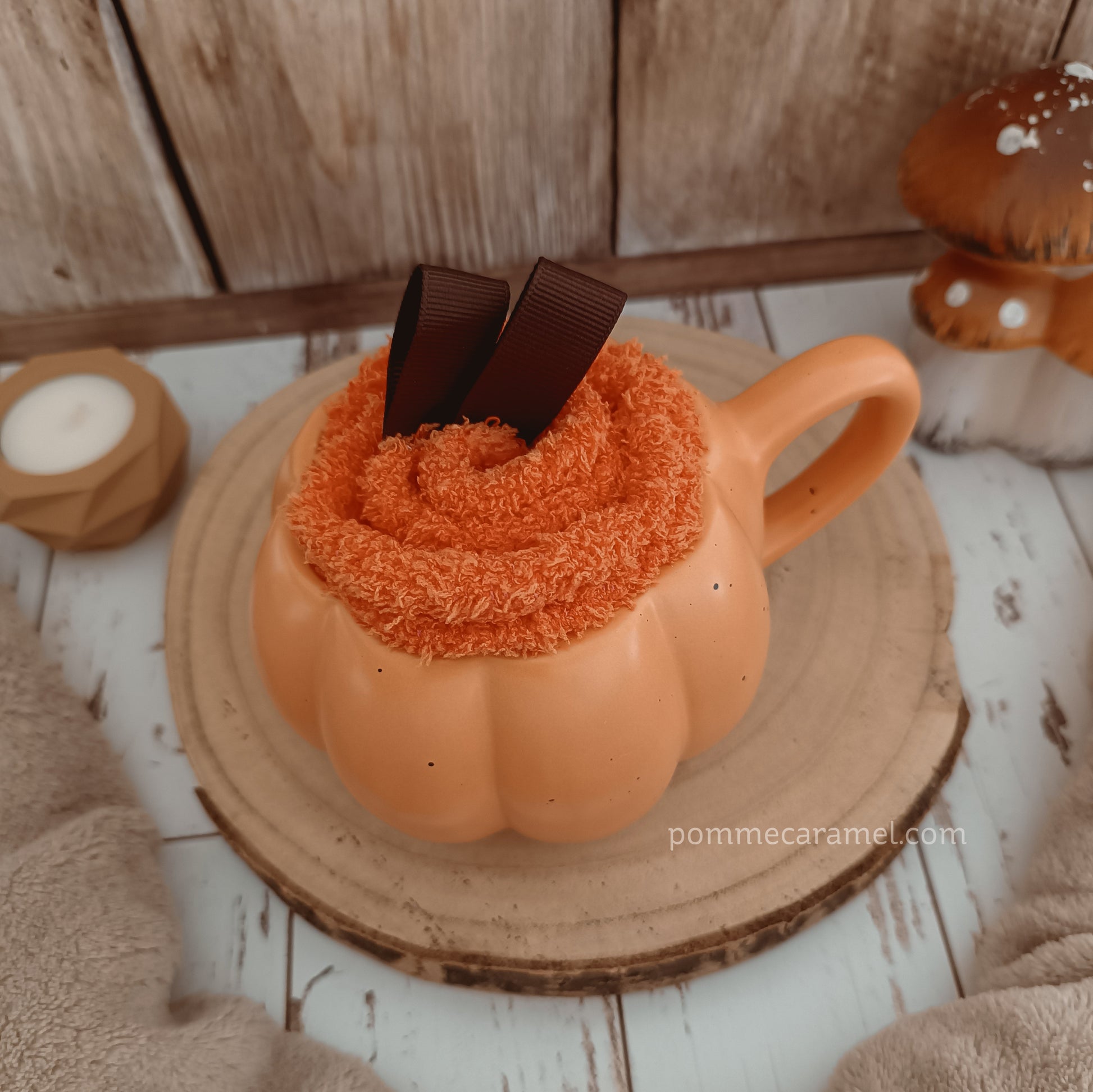 Tasse et Chaussettes Citrouille Something Different Wholesale