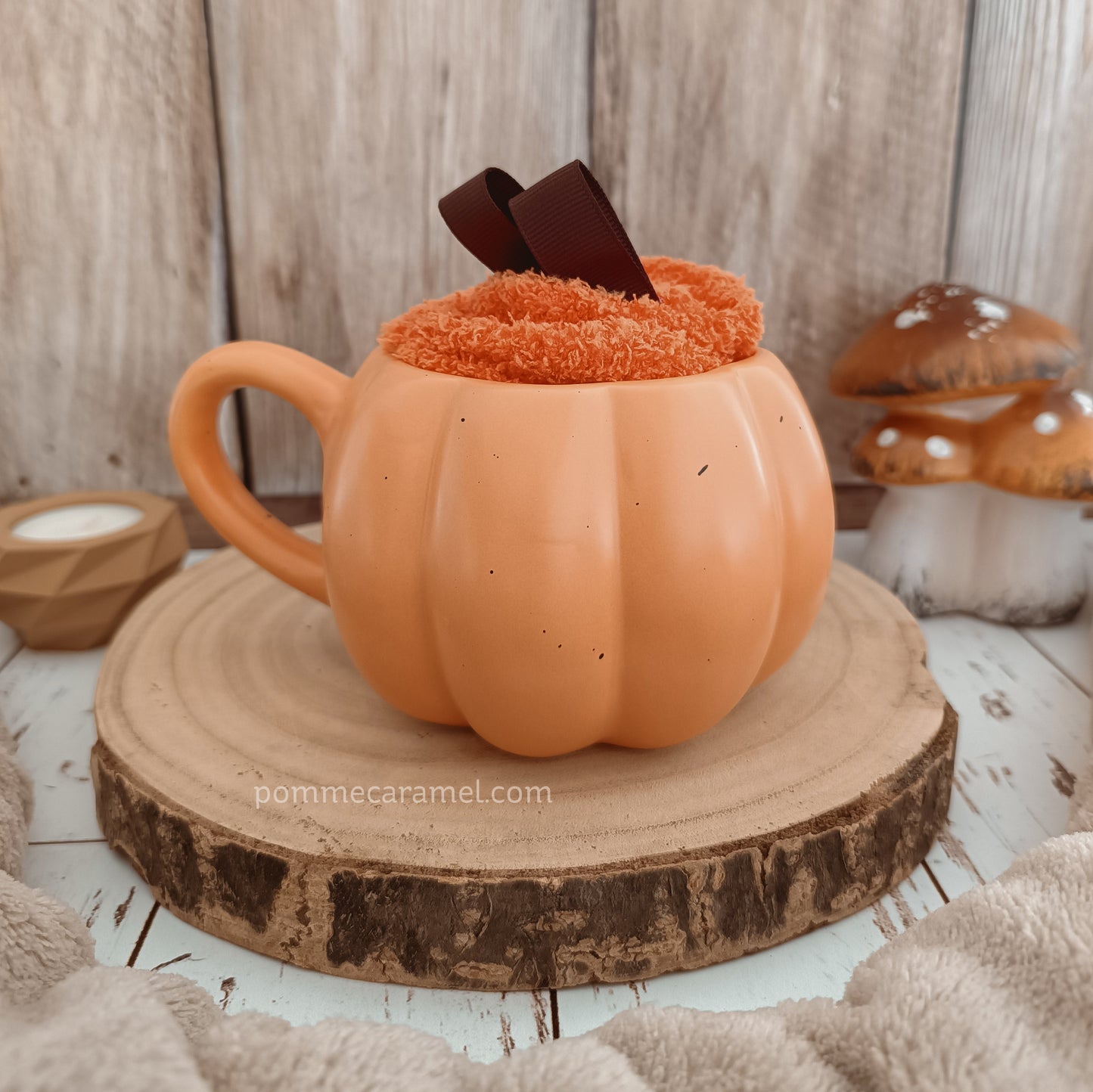 Tasse et Chaussettes Citrouille Something Different Wholesale