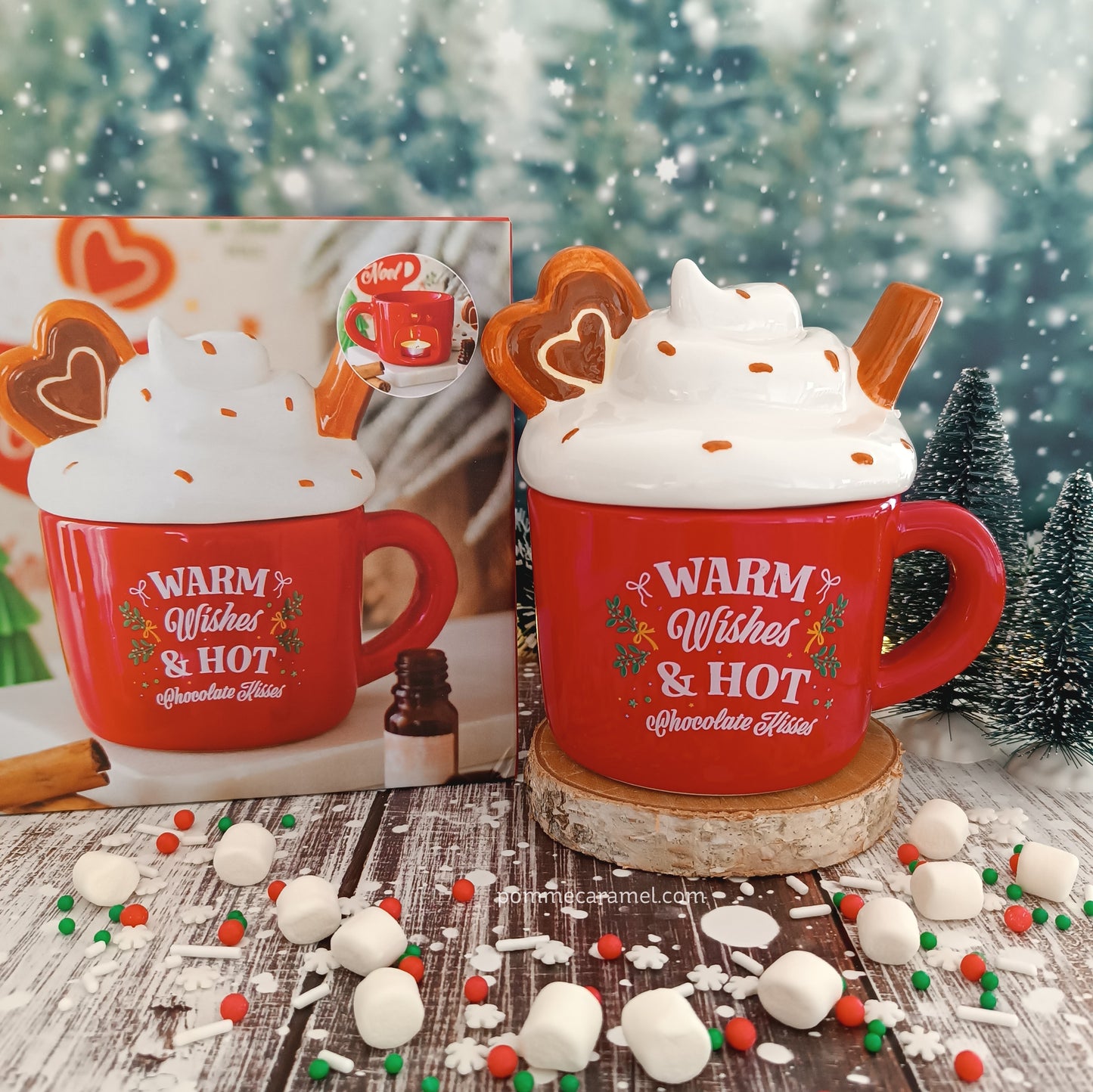 Brûle parfum Mug Chocolat Chaud Something Different Wholesale