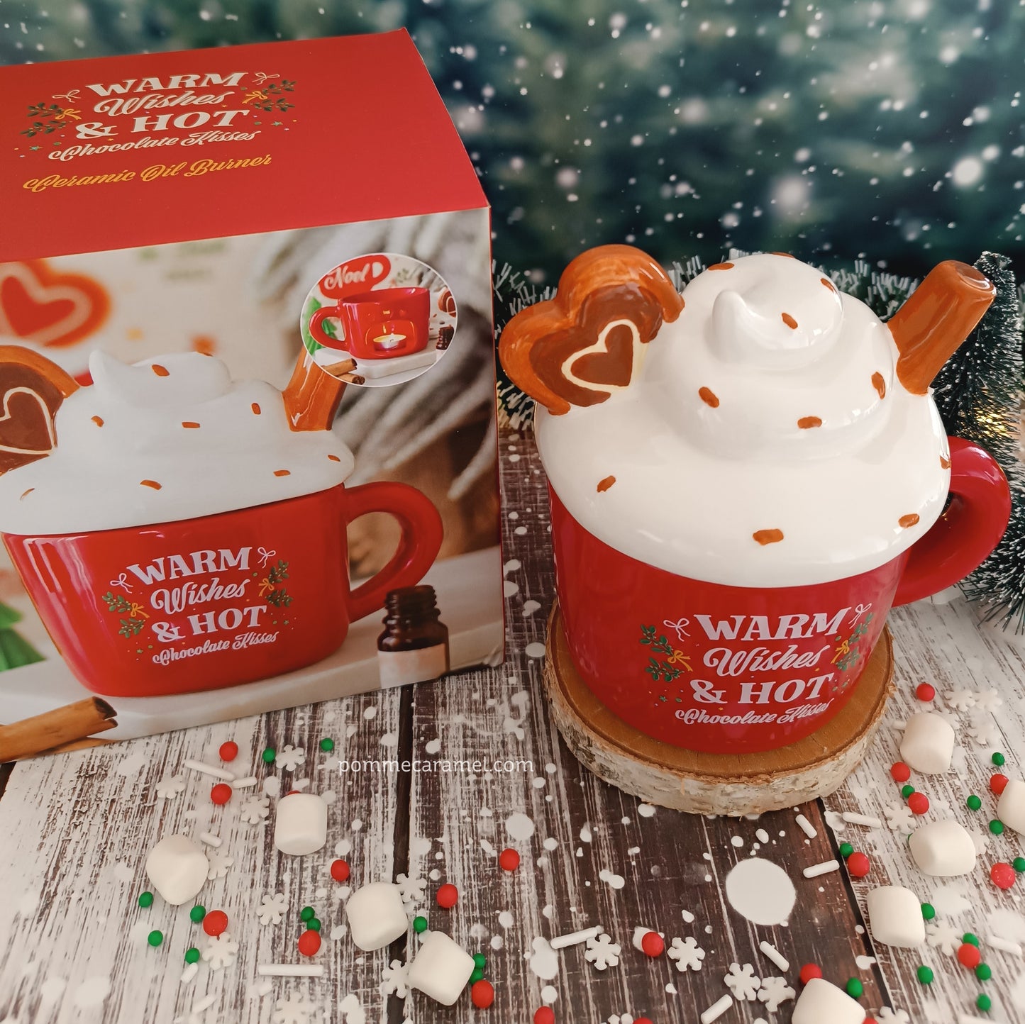 Brûle parfum Mug Chocolat Chaud Something Different Wholesale