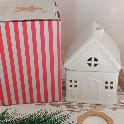 Brûle parfum maison blanche en pain d'épices Something Different Wholesale