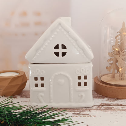 Brûle parfum maison blanche en pain d'épices Something Different Wholesale