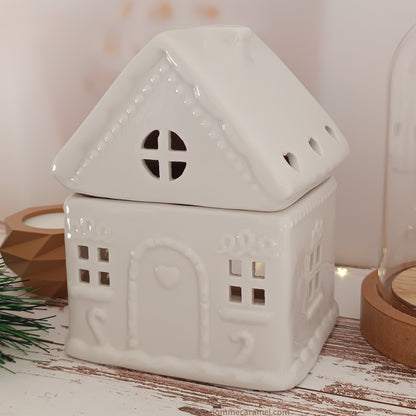 Brûle parfum maison blanche en pain d'épices Something Different Wholesale