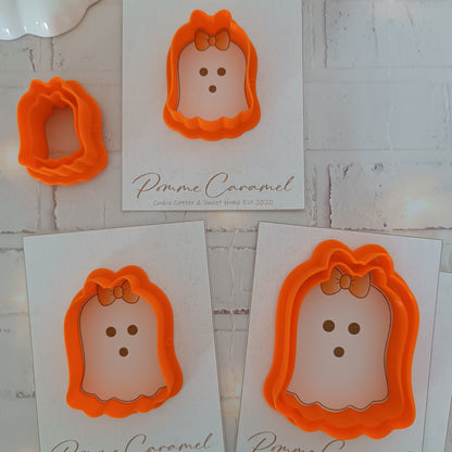 Emporte-Pièce Fantôme Fille Orange Pomme Caramel