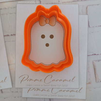 Emporte-Pièce Fantôme Fille Orange Pomme Caramel