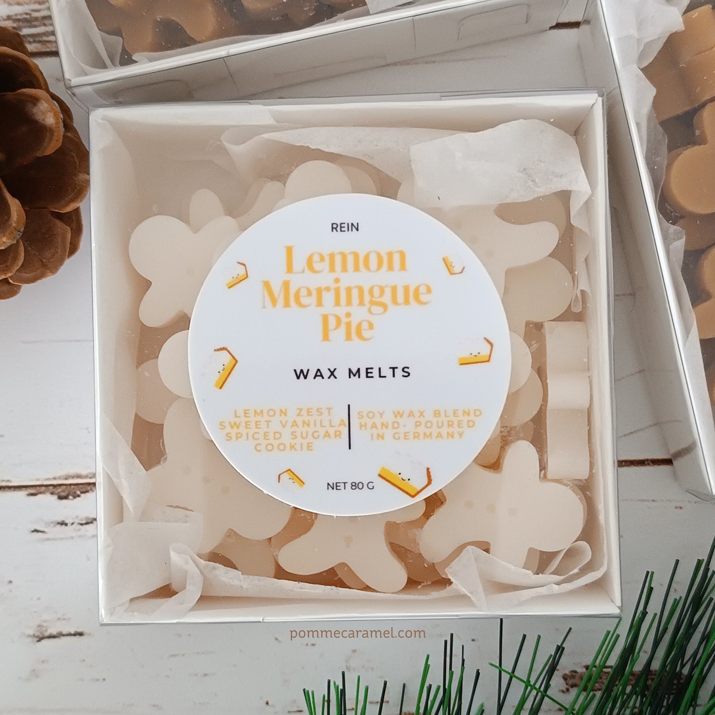 Fondants parfumés bonhommes pain d'épices senteurs de Noël Rein