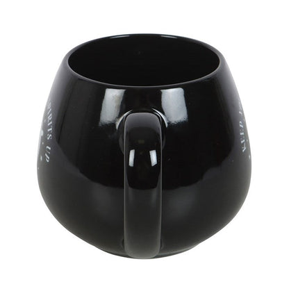 Tasse Ronde Noire Fantôme 'Keep Your Spirits Up' Something Different Wholesale