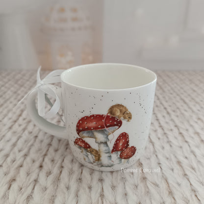 Wrendale Designs - Mug Souris Champignon