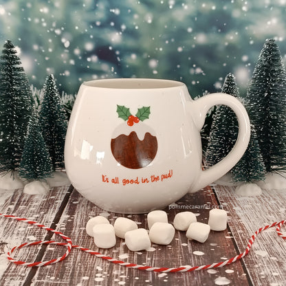 Mug Pudding de Noël Something Different Wholesale