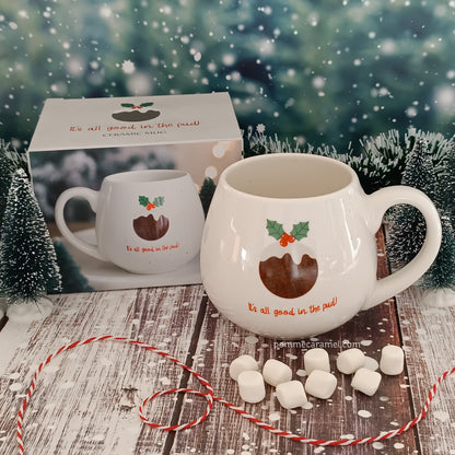 Mug Pudding de Noël Something Different Wholesale