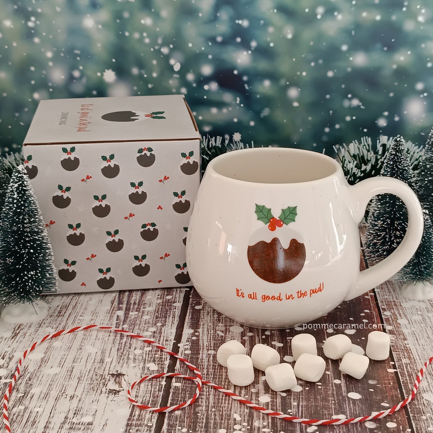 Mug Pudding de Noël Something Different Wholesale