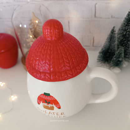 Mug pull et bonnet de Noël Something Different Wholesale