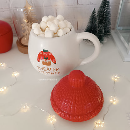 Mug pull et bonnet de Noël Something Different Wholesale