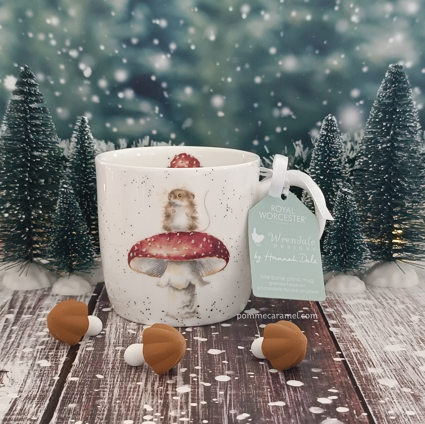 Mug Souris Champignon Wrendale Designs