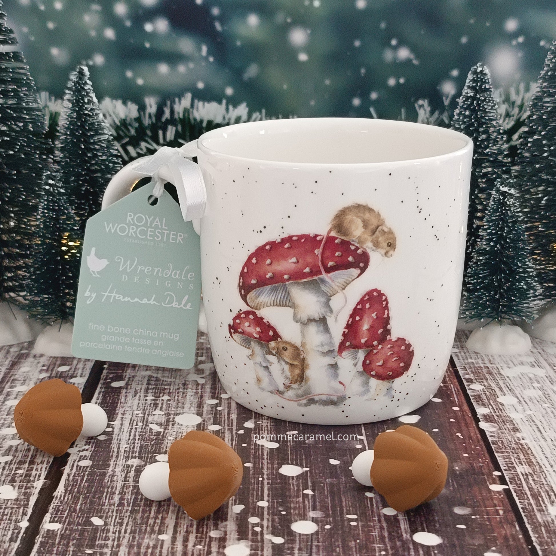 Mug Souris Champignon Wrendale Designs