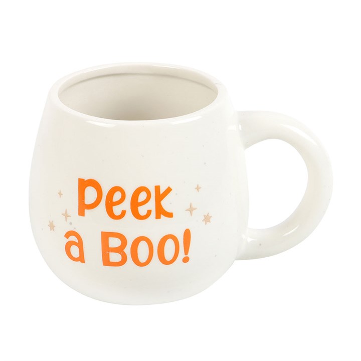 Tasse Ronde Blanche Fantôme 'Peek A Boo' Something Different Wholesale