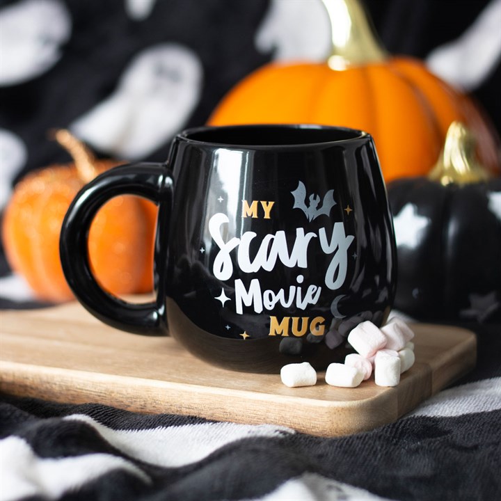 Tasse Ronde Noire 'My Scary Movie Mug' Something Different Wholesale