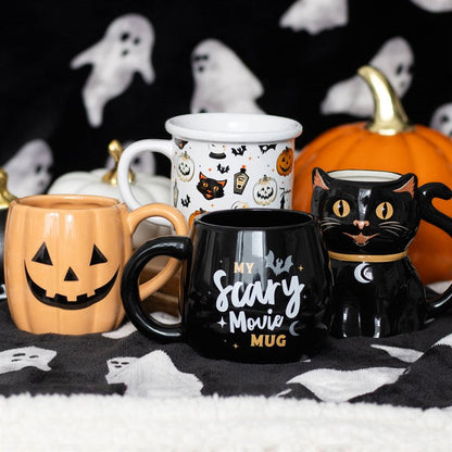 Tasse Ronde Noire 'My Scary Movie Mug' Something Different Wholesale