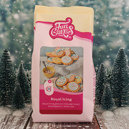 Pâtisserie - Mix pour Glaçage Royal 450 g Funcakes