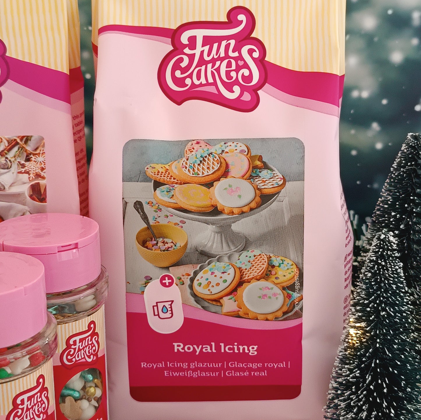 Pâtisserie - Mix pour Glaçage Royal 450 g Funcakes