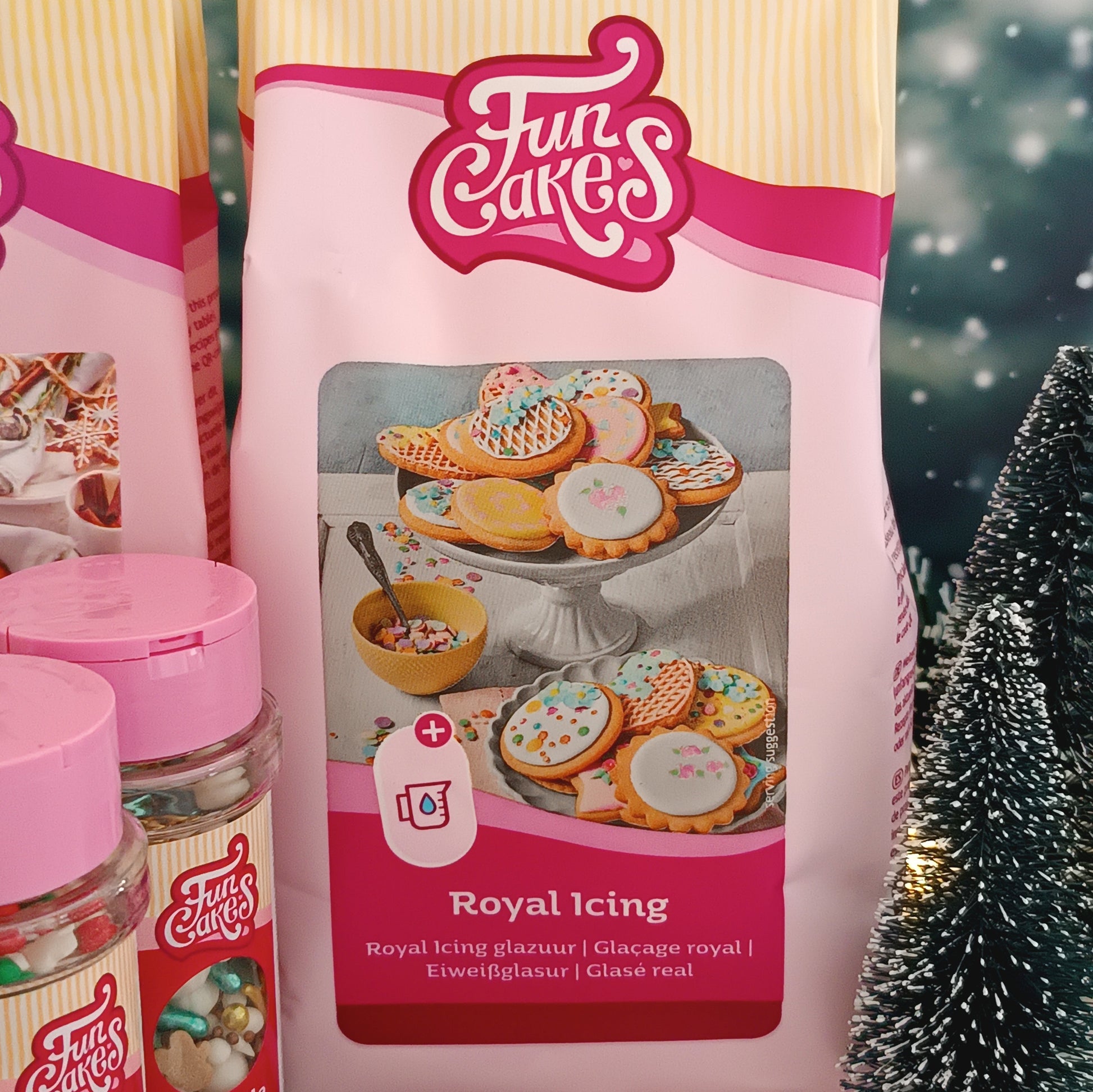 Pâtisserie - Mix pour Glaçage Royal 450 g Funcakes