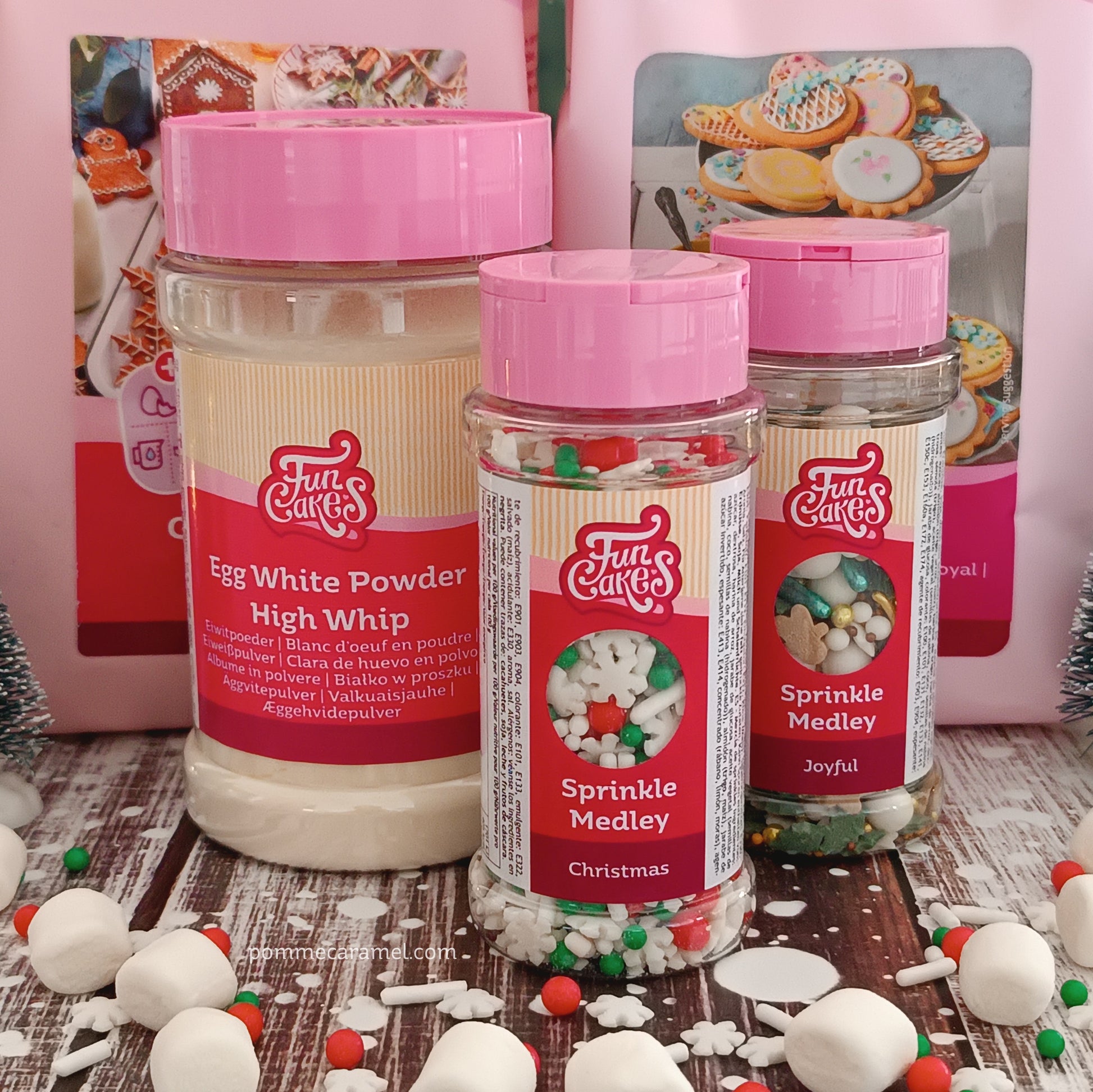 Pâtisserie - Blanc d'Œuf en Poudre 125 g Funcakes