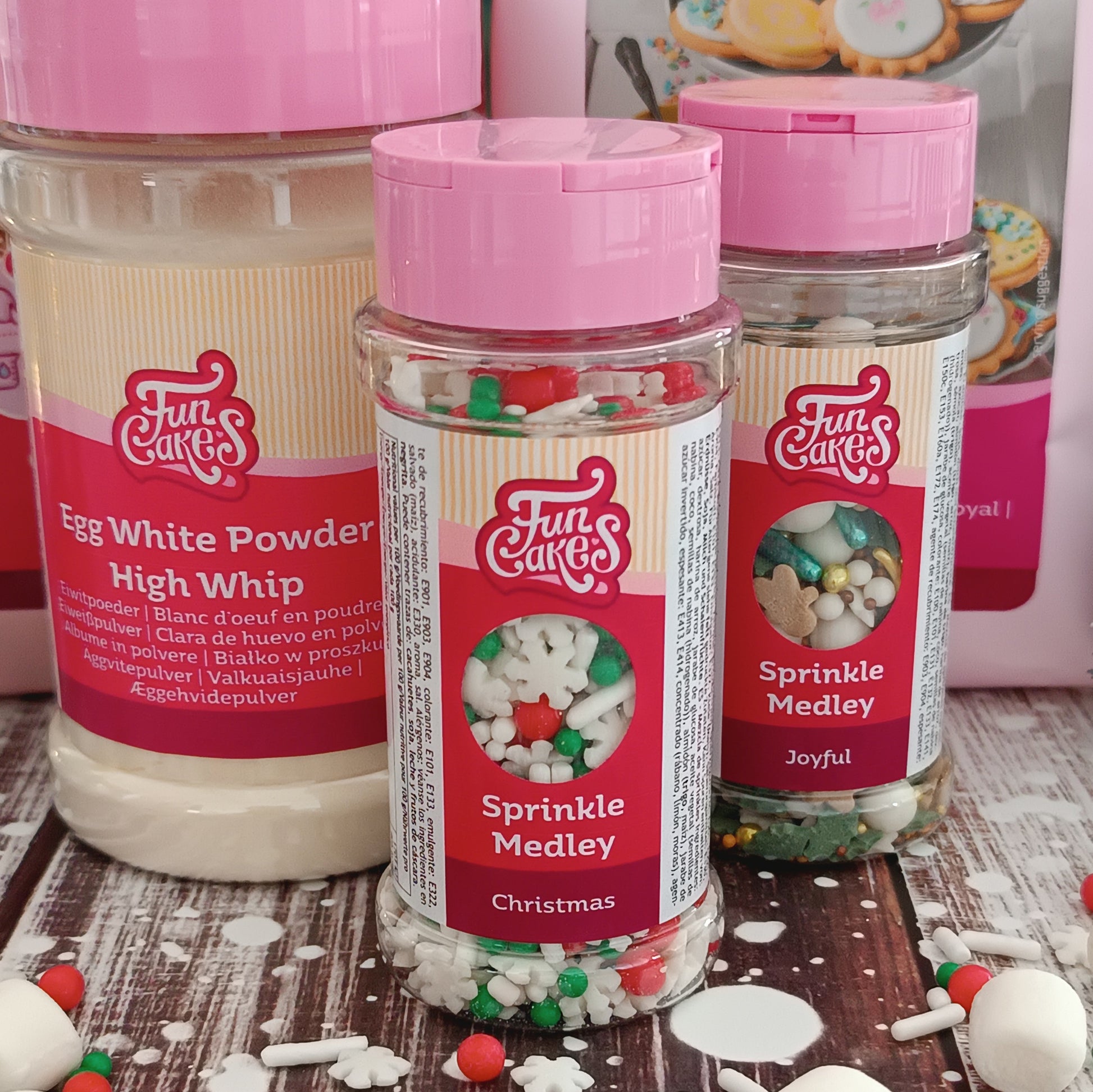 Pâtisserie - Sprinkle Medley Christmas 60 g Funcakes