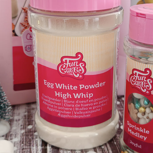 Pâtisserie - Blanc d'Œuf en Poudre 125 g Funcakes