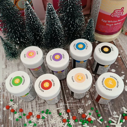 Pâtisserie - Wilton Couleurs de Glaçage - Set 8 x 28 g Funcakes