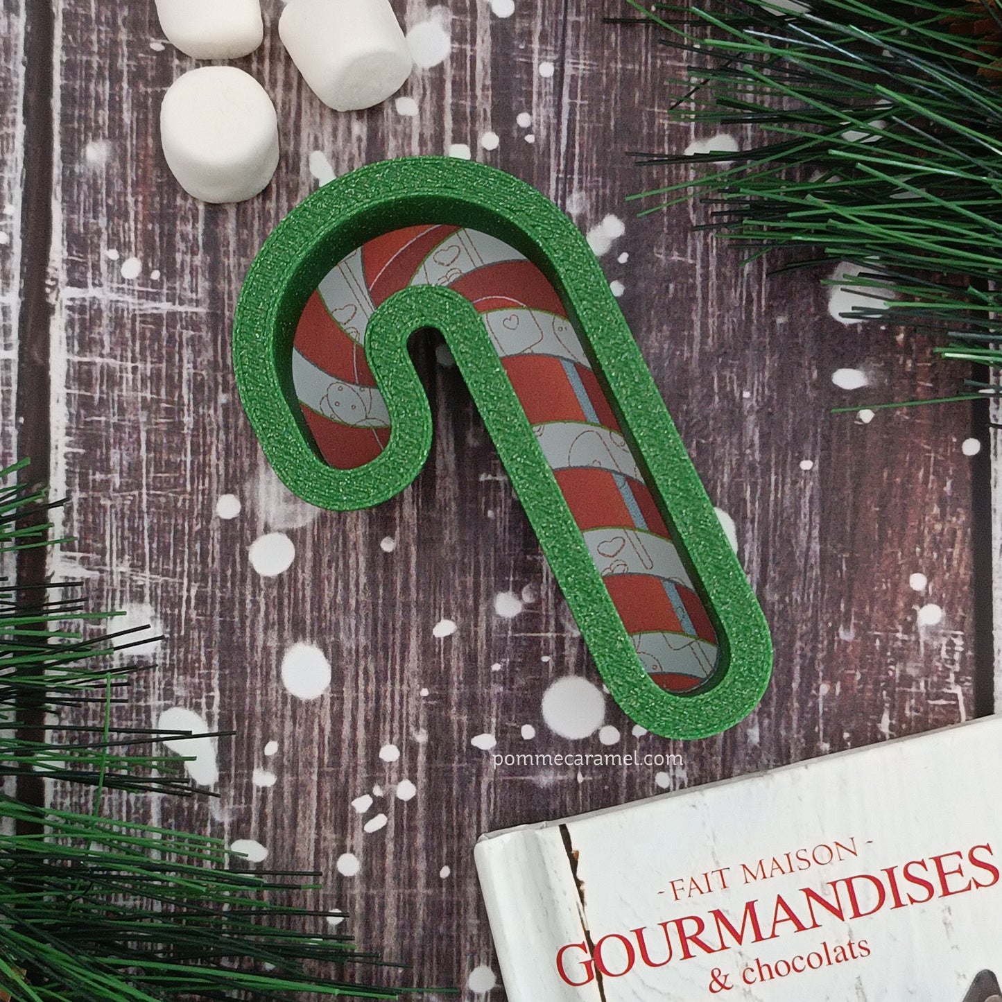 Emporte-Pièce Sucre d'Orge Pomme Caramel